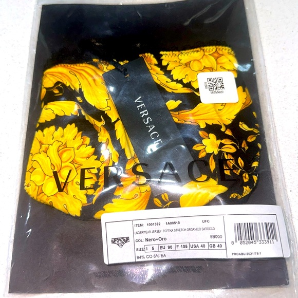 Versace Barocco Brief BNWT size 5 /XL - Picture 4 of 10